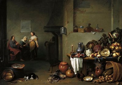 Christ in the House of Martha and Mary by Pieter de Bloot