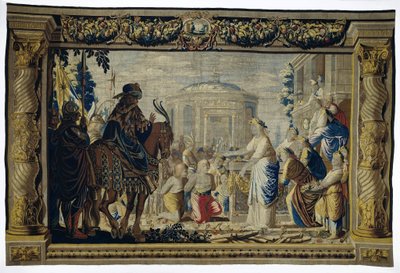 Orestes and Pylades before Iphigenia by Pieter de Cracht