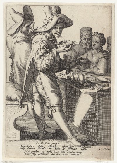 Better Blown Hard than Burned Mouth by Pieter de Jode (I)