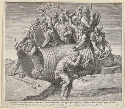 The Steadfastness of Marcus Atilius Regulus by Pieter de Jode (I)