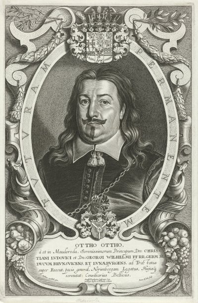 Portrait of Otto Otto von Mauderode by Pieter de Jode (II)