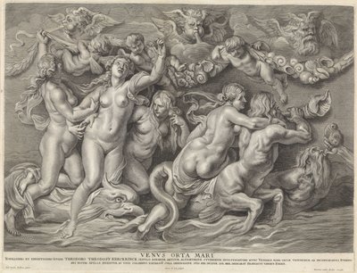 Venus at Sea by Pieter de Jode (II)
