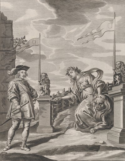 Ferdinand Receiving the Keys to the City of Ghent by Pieter de Jode II
