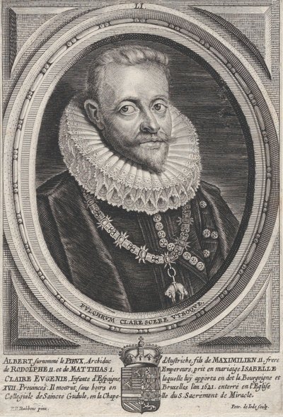 Portrait of Albert VII, Archduke of Austria, ca. 1650 by Pieter de Jode II