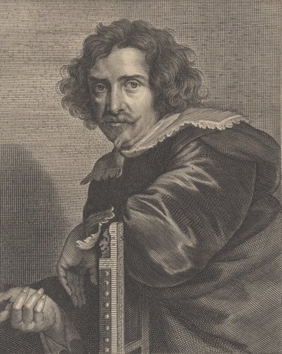 Portrait of Pieter de Jode the Younger by Pieter de Jode II