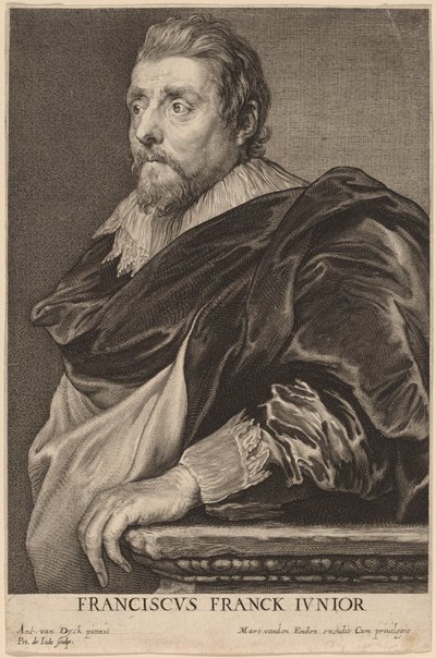 Frans Francken II by Pieter de Jode II after Sir Anthony van Dyck
