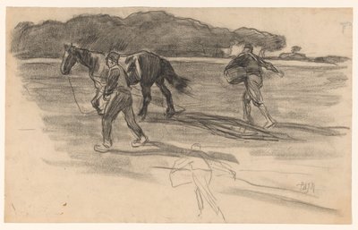 Plowing and Sowing by Pieter de Josselin