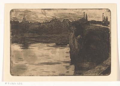 Sint Servaasbrug in Maastricht by Pieter de Josselin