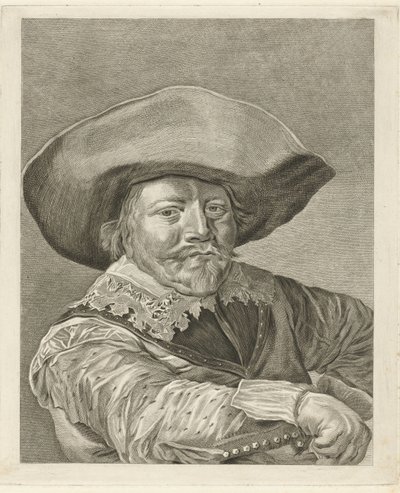 Portrait of a Man in 17th Century Costume by Pieter de Mare