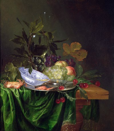 Still Life with a Roemer by Pieter de Ring