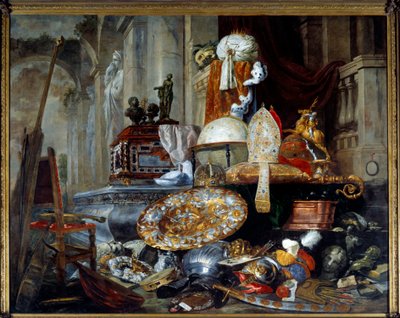 Allegory of the Vanities of the World by Pieter or Peter Boel