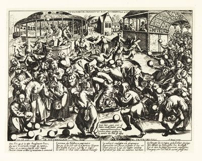 A Festival of Fools, Middle Ages by Pieter the Elder (after) Bruegel