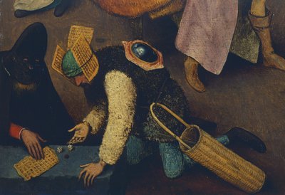 Dice players, (detail) by Pieter Bruegel the Elder