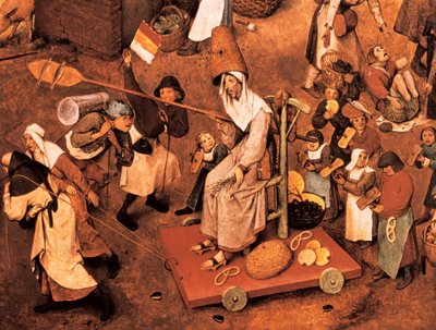 The Fight Between Carnival and Lent by Pieter Bruegel the Elder