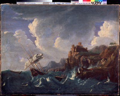 Stormy Sea by Pieter the Younger Mulier