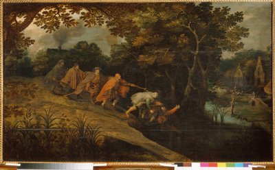 The Blind Leading the Blind by Pieter the Younger Brueghel