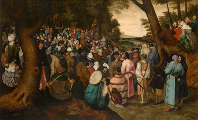 Saint John the Baptist Preaching by Pieter the Younger Brueghel