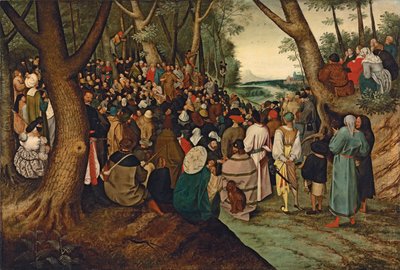 Saint John the Baptist Preaching to the Multitude by Pieter Brueghel the Younger