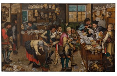 The Payment of Tithes by Pieter the Younger Brueghel