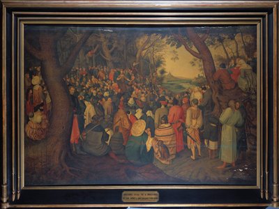 The Preaching of St. John the Baptist by Pieter Brueghel the Younger