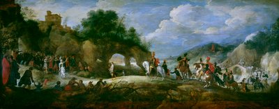 The Triumph of David over Goliath by Pieter the Younger & Stalbemt Adriaen van (1580 1662) Brueghel
