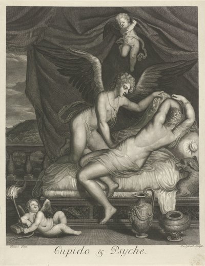 Cupid and Psyche (series title: Mythological Love Stories) by Pieter van Gunst