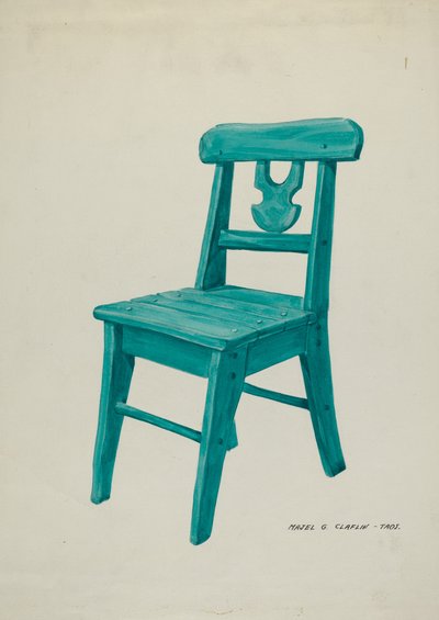 Chair, c.1937 by Pieter van Hanselaere