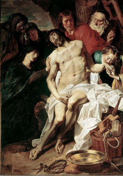 Deposition of Christ from the Cross by Pieter van Mol