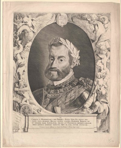 Holy Roman Emperor Charles V by Pieter van Sompel