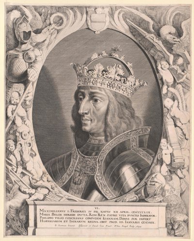 Holy Roman Emperor Maximilian I by Pieter van Sompel