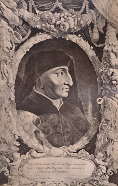 Philip the Bold, Duke of Burgundy by Pieter van Sompel