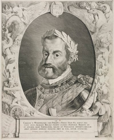 Portrait of Emperor Charles V by Pieter van Sompel