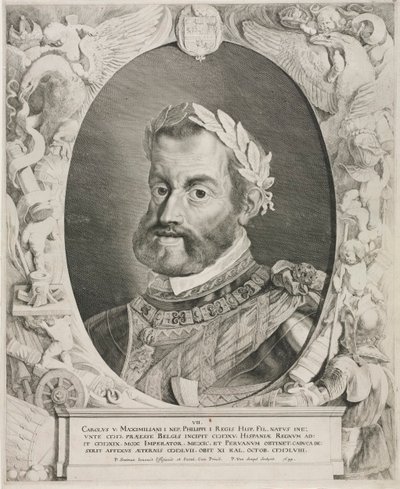 Portrait of Emperor Charles V by Pieter van Sompel
