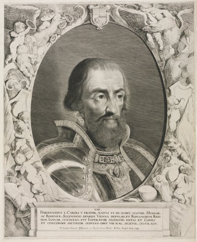 Portrait of Emperor Ferdinand I by Pieter van Sompel