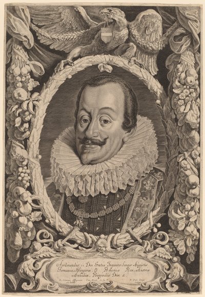 Ferdinand II by Pieter van Sompel after Pieter Claesz Soutman