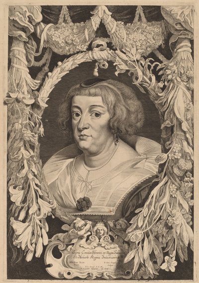 Marie de Medici by Pieter van Sompel and Pieter Claesz Soutman after Sir Anthony