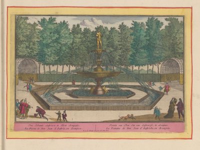 Fountain of Don Juan of Austria in the Gardens of the Royal Palace of Aranjuez by Pieter van den Berge