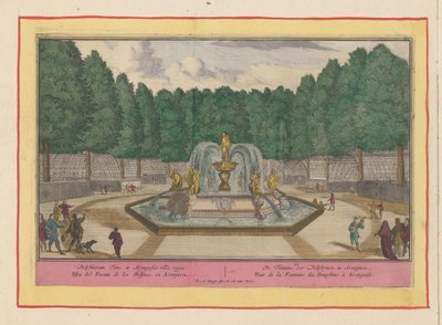 Fountain of the Dolphins in Aranjuez by Pieter van den Berge