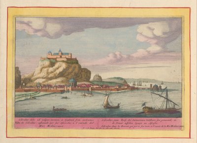 View of Gibraltar by Pieter van den Berge
