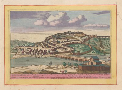 View of the Portuguese City of Coimbra by Pieter van den Berge