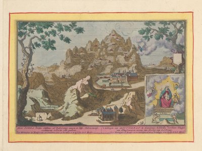 View of the Montserrat Mountain by Pieter van den Berge