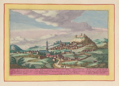 View of the Town of Vélez-Málaga in Andalusia by Pieter van den Berge