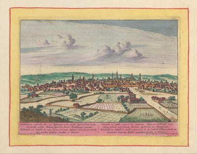 View of the City of Valladolid by Pieter van den Berge