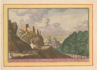 View of the Alcazaba and the Cathedral of Granada by Pieter van den Berge