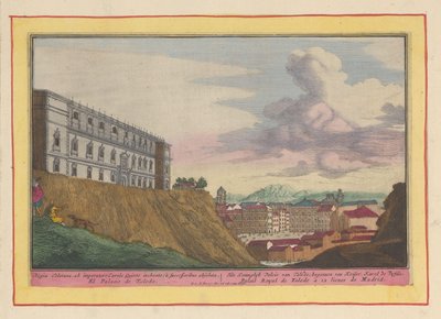 View of the Alcázar of Toledo and the City by Pieter van den Berge
