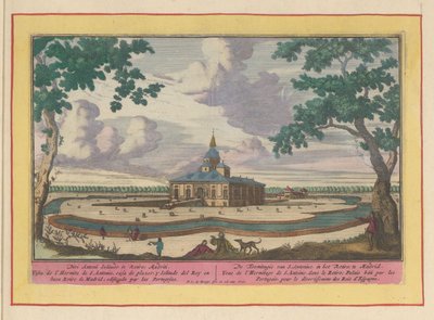 Church of St. Anthony in the Gardens of the Palacio del Buen Retiro in Madrid by Pieter van den Berge