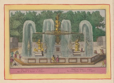 Neptune fountain in Aranjuez by Pieter van den Berge