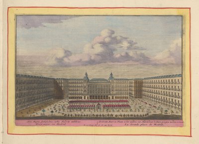 Plaza Mayor in Madrid by Pieter van den Berge