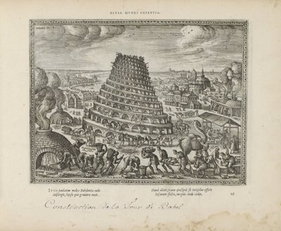 Tower of Babel by Pieter van der Borcht (I)