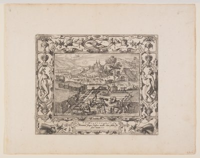 August, from The Twelve Months by Pieter van der Borcht